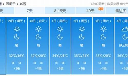 石河子30天天气预报_石河子30天天气预